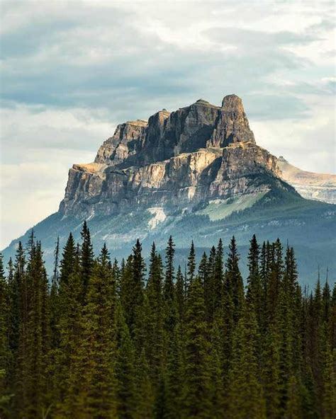Castle Mountain Banff Np In 2020 Banff National Park National Parks