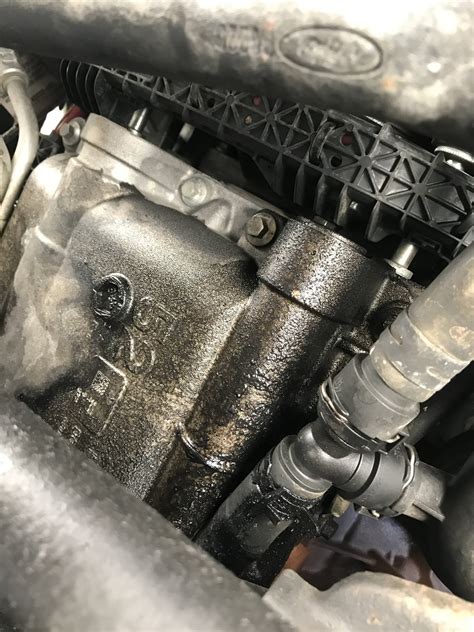 Is This The Upper Oil Pan Leak Ford Truck Enthusiasts Forums