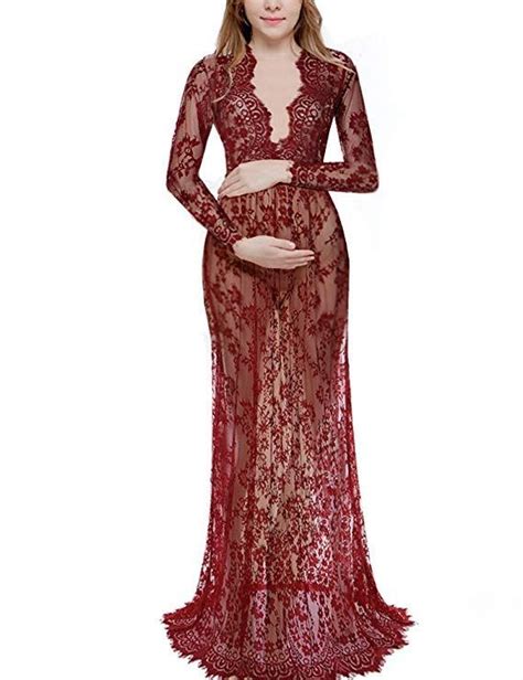 I Love This Beautiful Lace Maternity Gown Maxi Photography Dress The