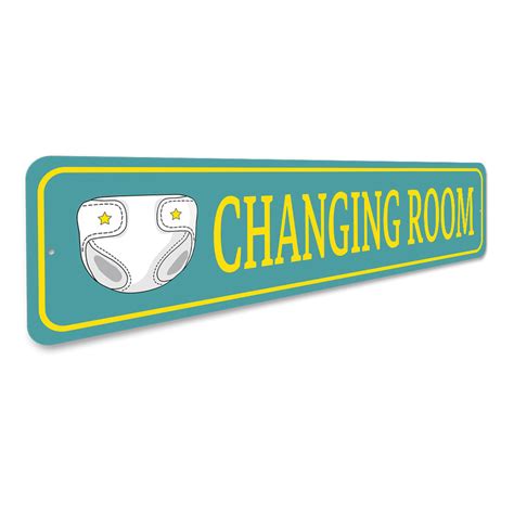 Baby Changing Room Sign Lizton Sign Shop