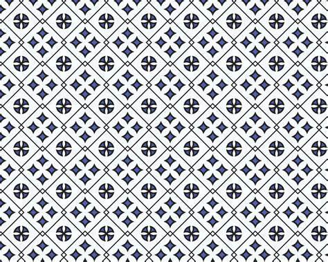 Geometric Moroccan Style Seamless Blue Pattern Tile Ornament 10747889