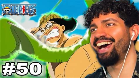 Usopp Duels Daddy The Father One Piece Ep 50 Reaction Youtube