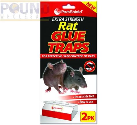 Wholesale Pest Shield Extra Strength Rat Glue Traps Pound Wholesale