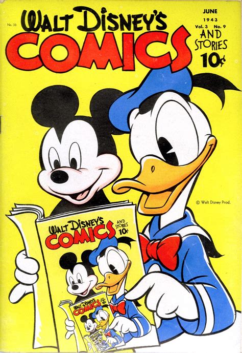 Read Online Walt Disneys Comics And Stories Comic Issue 33
