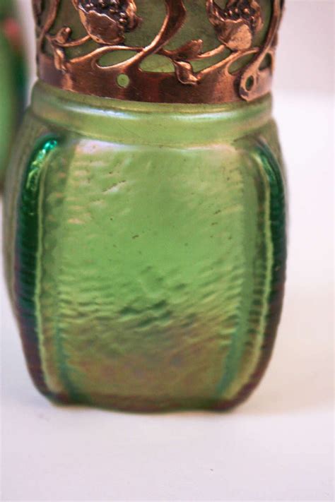 Loetz Art Glass Mini Vases At 1stdibs