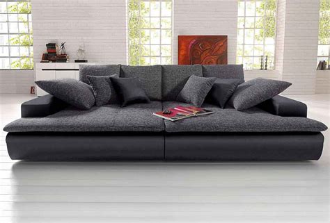 Mr Couch Big Sofa Haiti Wahlweise Mit Kaltschaum 140kg Belastung