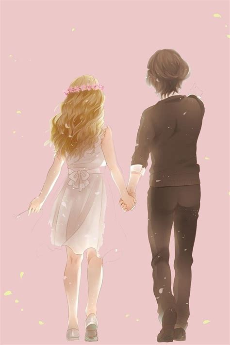 Anime Holding Hands And Walking Hd Wallpaper Gallery