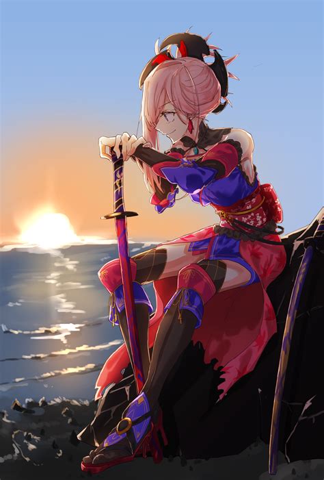 Miyamoto Musashi【fategrand Order】 Miyamoto Musashi Musashi Anime