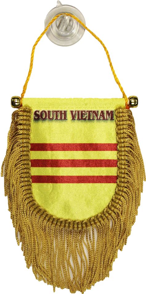 Buy South Vietnam Plain Window Hanging Flag Shield Flagline