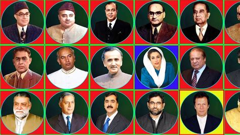 Prime Minister Of Pakistan List Of Prime Ministers Pakistan Youtube