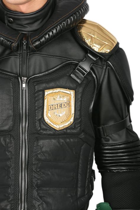 Xcoser Judge Dredd Costume Outfit For Adult Halloween Cosplay Pu Leather Buy Online In India At