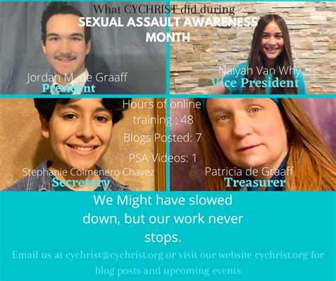 staying home won t stop our work what we did during sexual assault awareness month 2020 c y
