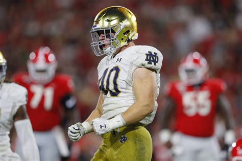 Notre Dame Football Ranking Which 2022 Irish Rookie Udfa Will Make The