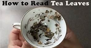 How To Read Tea Leaves! Tasseography made easy!