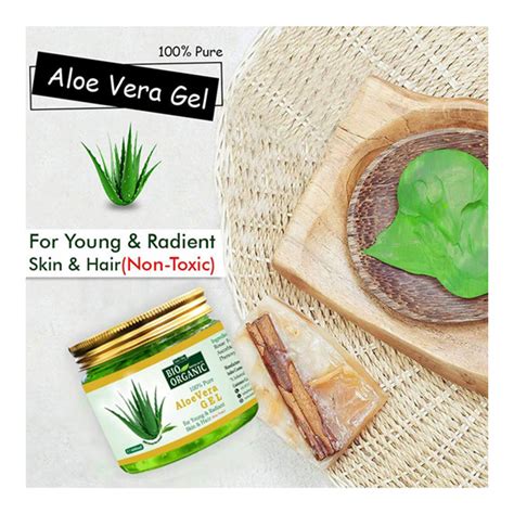 Buy Indus Valley Bio Organic Skin Hair Gel Aloevera 400 Ml Online