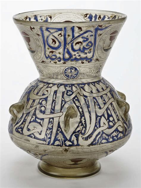 In Mamluk Egypt Enameled Glass Oil Lamps Were Used To Light The Interiors Of Mosques These