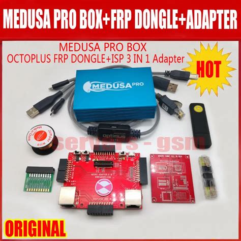 100 Original Medusa Pro Box Octoplus Frp Dongleisp 3 In Adapter