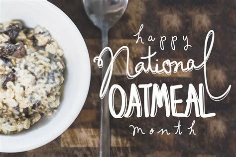 Profile America: January Is National Oatmeal Month | The ...