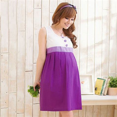 Pregnant Women Dress Breathable Maternity Clothes Summer Sleeveless