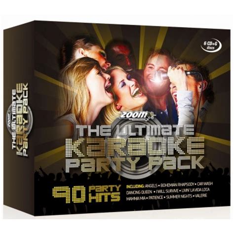 the ultimate karaoke starter pack 90 partys hits cd g 6 discs