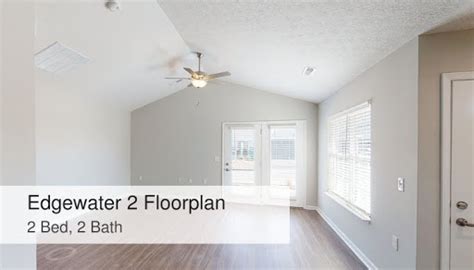 Edgewater 2 Floorplan 2 Bed 2 Bath The Residences At Woodside