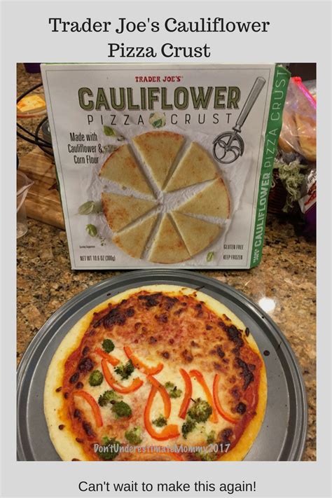 Trader Joes Cauliflower Pizza Crust