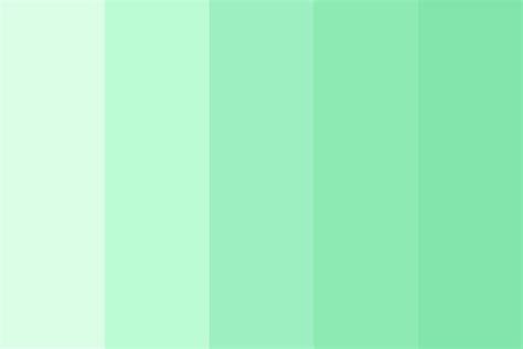 Soft Mint Color Palette