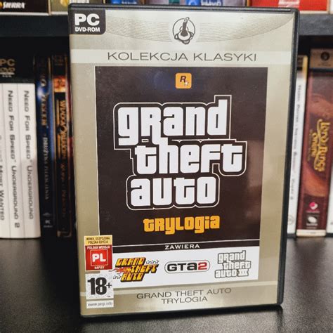 Gta Grand Theft Auto Trylogia Pl Pc 55 Dębica Kup Teraz Na