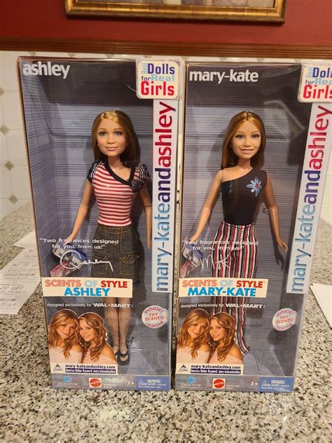 mary kate and ashley olsen scents of style dolls mib walmart exclusive ebay