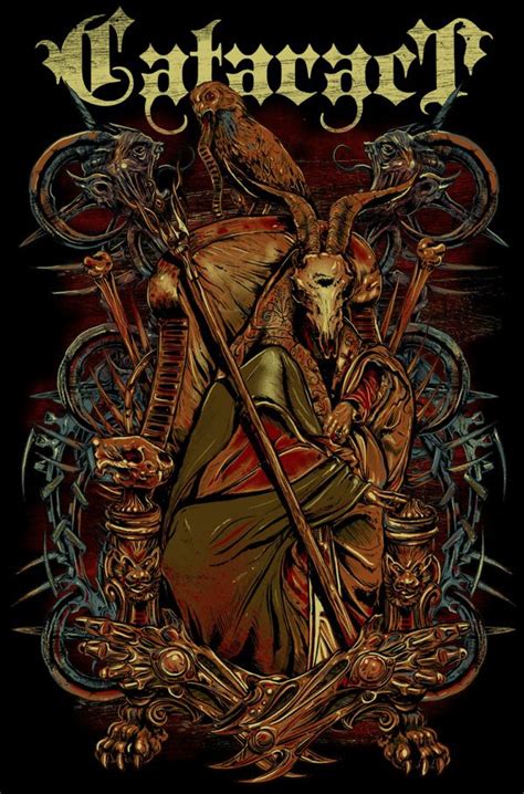 Skullst Shirt Designs By Rafal Wechterowicz Via Behance Metal