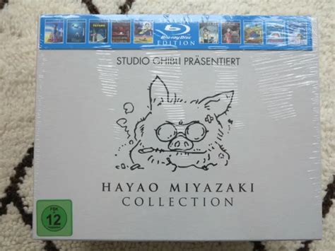 Hayao Miyazaki Collection Box Studio Ghibli Special Edition Blu Ray