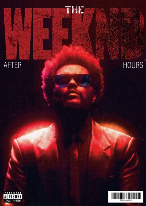 The Weeknd After Hours Poster Cover ในป 2024 ธง