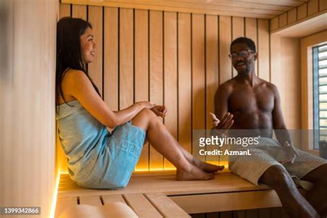 Sauna Couple Photos And Premium High Res Pictures Getty Images