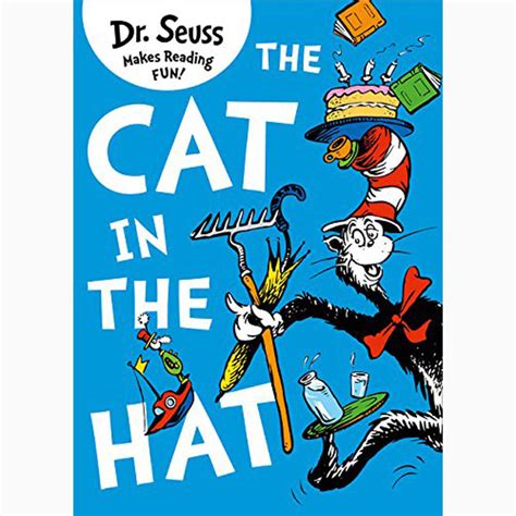The Cat In The Hat By Dr Seuss Paperback Book