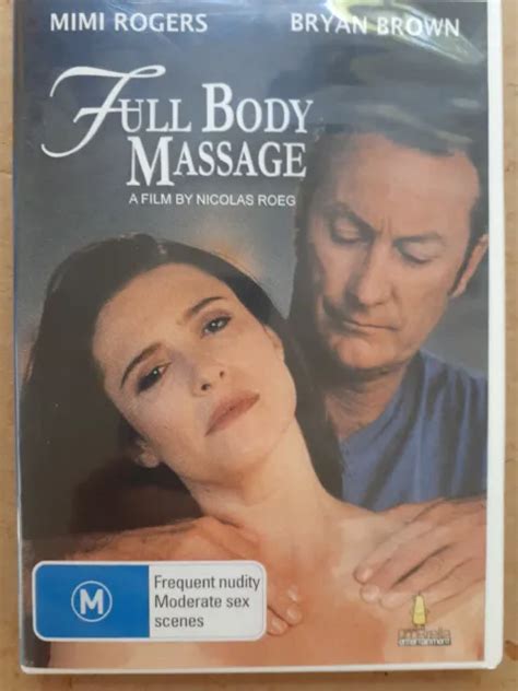 dvd full body massage 1995 mimi rogers bryan brown nicolas roeg dir 18 99 picclick