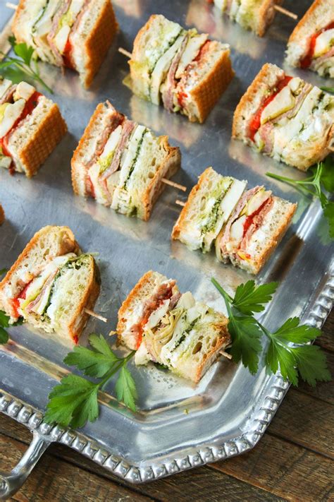 Recipes For Finger Sandwiches Appetizers