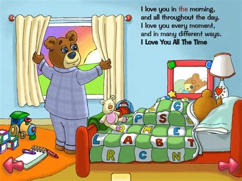 These gorgeous book apps offer more than words. I love you all the time | best story book kids apps | iPad ...