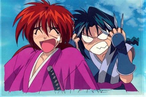Kenshin And Misao Anime Faces Expressions Anime Rurouni Kenshin