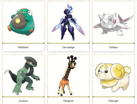 Tous Les Pokémon Gen 9 à Venir Avec Scarlet Et Violet Data Intelligence