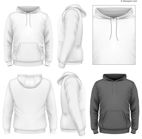 Download 10 Pullover Hoodie Template Images - Black Blank Hoodie Template, Black Pullover Hoodie Template ...