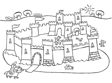 Coloriage  le châteaufort