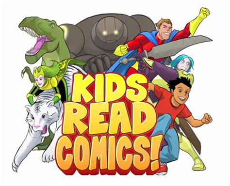 Kids Read Comics All The Wonders
