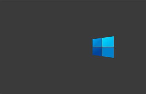 1400x900 Windows 10 Dark Logo Minimal 1400x900 Resolution Wallpaper Hd