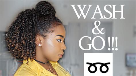 Infused with argan oil, it can prevent and protect you from bad hair days. WASH & GO routine for NATURAL KINKY CURLY HAIR using only ...