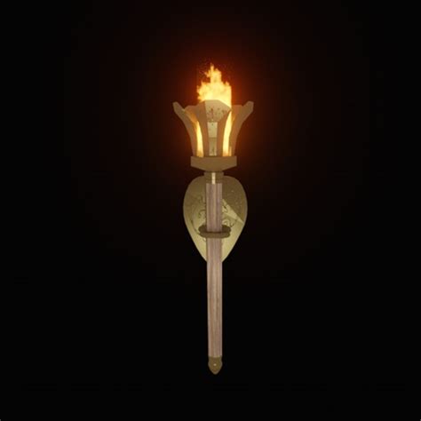 Torch 3d Models For Download Turbosquid