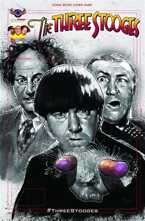 The Three Stooges The Curse Of Frankenstooge Subscription Cover
