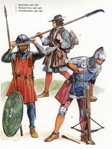 14th Century Solders 2 In 2022 Military Illustration Historical