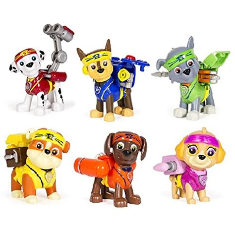 Paw Patrol Pup Fu Bundle With All 6 Action Pup Fu Pups Skyechase