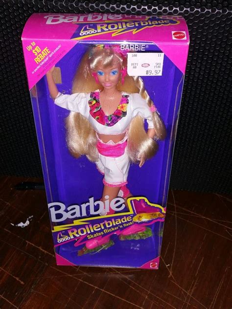 Rollerblade Barbie Flashing Skates 1877318393