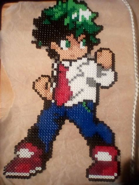 Pearler Beads Fuse Beads My Hero Academia Bead Crafts Diy Crafts